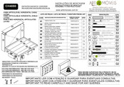 Art In Moveis CH4080 Instrucciones De Montaje