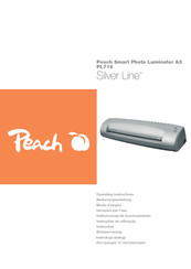 Peach Silver Line PL716 Instrucciones De Funcionamiento