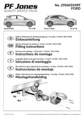 PF Jones 29060594PF Instrucciones De Montaje