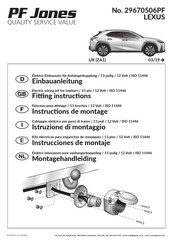 PF Jones 29670506PF Instrucciones De Montaje