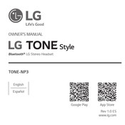 LG TONE-NP3 Manual Del Propietário