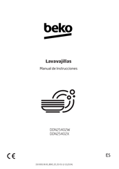 Beko DDN25402X Manual De Instrucciones