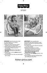 Fisher-Price DTG97 Manual De Instrucciones