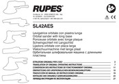 Rupes SL42AES Traducción De Manual De Instrucciones Original