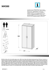 BUT NIKS80 Instrucciones De Montaje