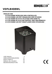 HQ-Power FREELED 44B Manual Del Usuario