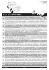 ECS Electronics SZ-048-HH Instrucciones De Montaje