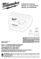 Milwaukee 48-59-2401 Manual Del Operador