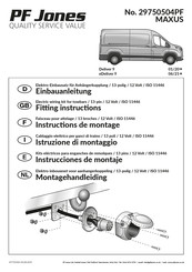 PF Jones 29750504PF Instrucciones De Montaje