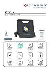 SCANGRIP NOVA 12K Manual De Instrucciones