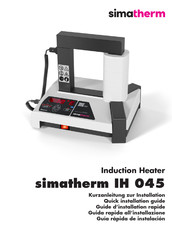 simatherm IH 045 Guía Rápida De Instalación