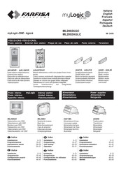 FARFISA INTERCOMS myLogic ONE ML2002AGC Manual Del Usuario