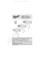 Milwaukee 2403-30 Manual Del Operador