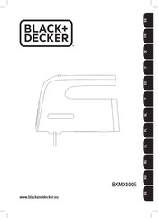 Black and Decker BXMX300E Manual De Instrucciones