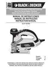 Black and Decker PRO KS700K Manual De Instrucciones