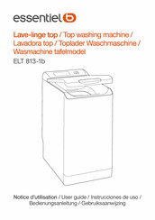 essentiel b ELT 813-1b Instrucciones De Uso