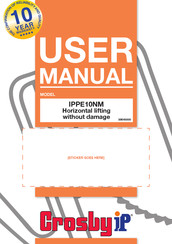 Crosby IP IPPE10NM Manual De Instrucciones