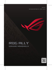 Asus ROG ALLY Manual De Instrucciones