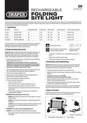 Draper 03183 Manual De Instrucciones