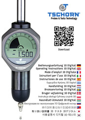 TSCHORN 3D Digital Manual De Instrucciones