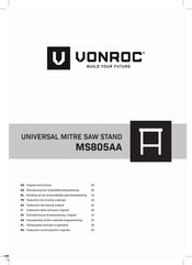 VONROC MS805AA Traducción Del Manual Original