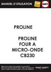 Proline CB230 Manual De Instrucciones