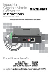 Intellinet Network Solutions 508971 Manual De Instrucciones