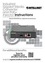 Intellinet Network Solutions IMCI-SFPG-30W Manual De Instrucciones