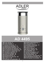 Adler europe AD 4495 Manual De Uso