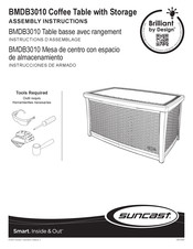 Suncast BMDB3010 Instrucciones De Armado