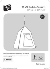 TP Toys TP UFO Den Swing Accessory Manual De Instrucciones