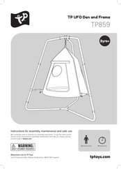 TP Toys TP UFO Den and Frame Manual De Instrucciones