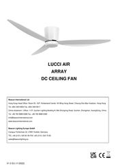 LUCCI Air ARRAY Manual De Instrucciones