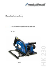 Metallkraft HK 230 Manual De Instrucciones