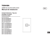 Toshiba HWT-601XWHM6W-E Manual De Instalación