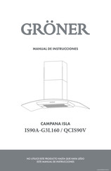 Gröner QCIS90T Manual De Instrucciones