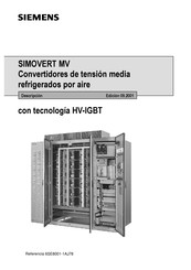 Siemens SIMOVERT MV Manual De Instrucciones