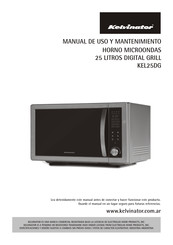 Kelvinator KEL25DG Manual De Uso Y Mantenimiento