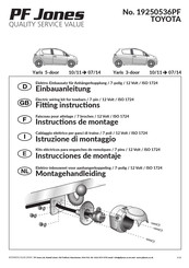 PF Jones 19250536PF Instrucciones De Montaje