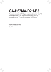 Gigabyte GA-H67MA-D2H-B3 Manual De Usuario