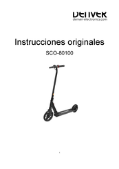 Denver Electronics SCO-80100 Instrucciones Originales