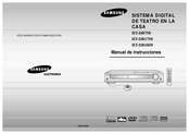 Samsung HT-DB750 Manual De Instrucciones