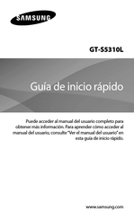 Samsung GT-S5310L Guia De Inicio Rapido