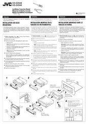Jvc KD-SX949 Manual De Instalación/Conexion