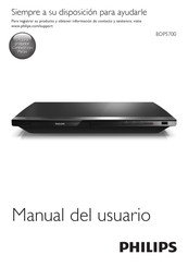 Philips BDP5700 Manual Del Usuario