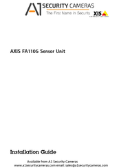 Axis FA1105 Guia De Instalacion