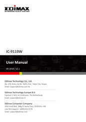 Edimax Technology IC-9110W Manual De Usuario