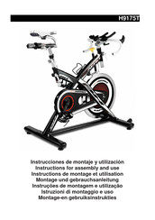 BH FITNESS H9175T Instrucciones De Montaje Y Utilización