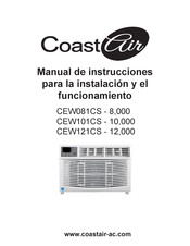 Coast Air CEW101CS Manual De Instrucciones Para La Instalación