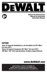 DeWalt DCF890 Manual De Instrucciones